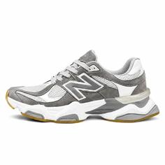 کفش کتانی مردانه بزرگ پا مدل نیوبالانس 9060 طوسی سفید New Balance 9060