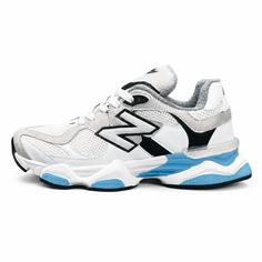 کفش کتانی مردانه مدل نیوبالانس 9060 سفید لژ آبی New Balance 9060