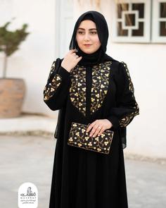 مانتو عبایی زردخت