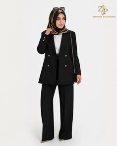 کت و شلوار زنانه کرپ دیار