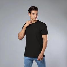 تی شرت آستین کوتاه مردانه باینت مدل 373-20 رنگ مشکی