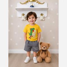  ست راحتی وارداتی پسرانه کد 2B651 از 3 تا 6 سال