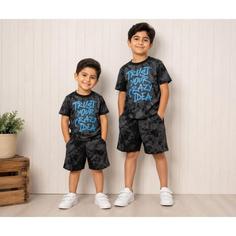 تیشرت و شلوارک پسرانه سایز 40/45/50/55
