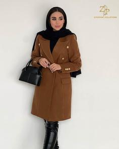پالتو فوتر کوبیده زنانه آیشین