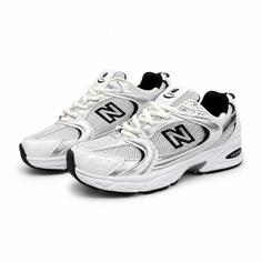 کتونی مردانه مدل نیوبالانس 530 سفید مشکی (کیفیت درحد مستر) New Balance
