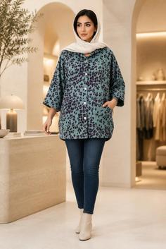 مانتو زنانه سوییت با کیفیت و گرم بالا پلنگی 403882