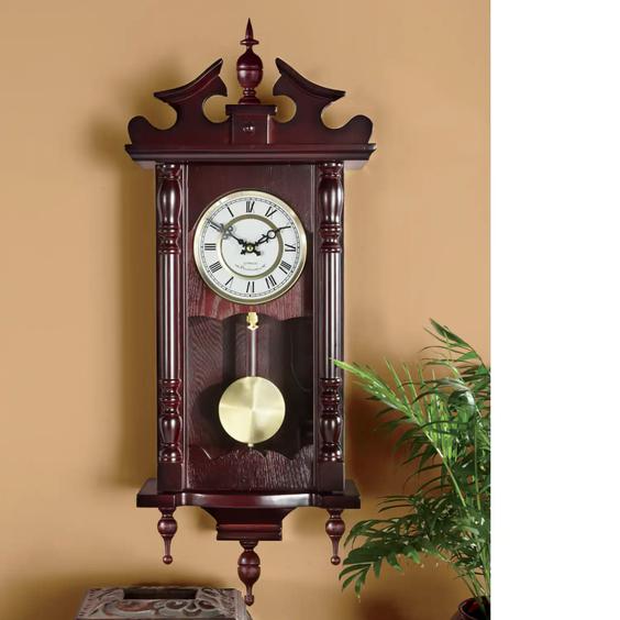 ساعت دیواری کلاسیک چوبی|ایده ها