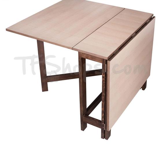 میز جلو مبلی تاشو مربعی چوبی|ایده ها