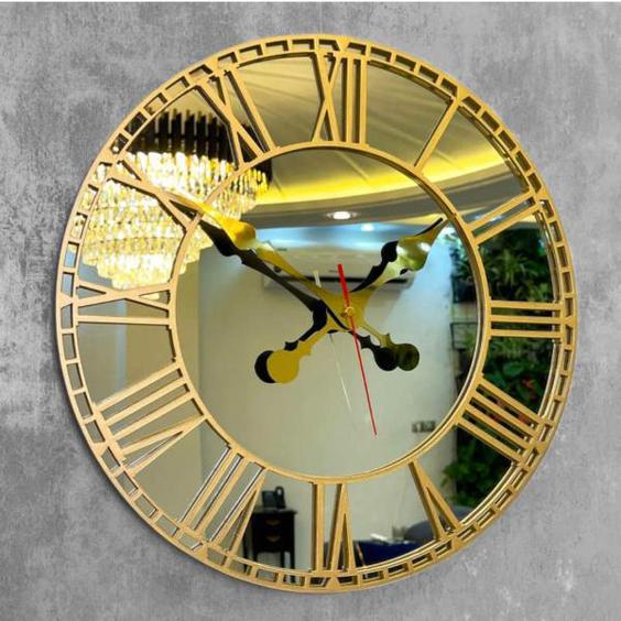 ساعت دیواری مدل رمیسا آینه ای|دیجی‌کالا