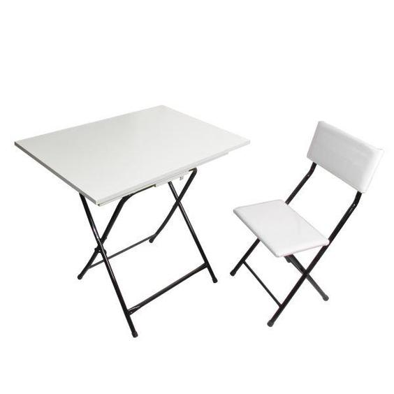 ست میز تحریر و صندلی میزیمو مدل باکسدار تاشو کد 9203|دیجی‌کالا