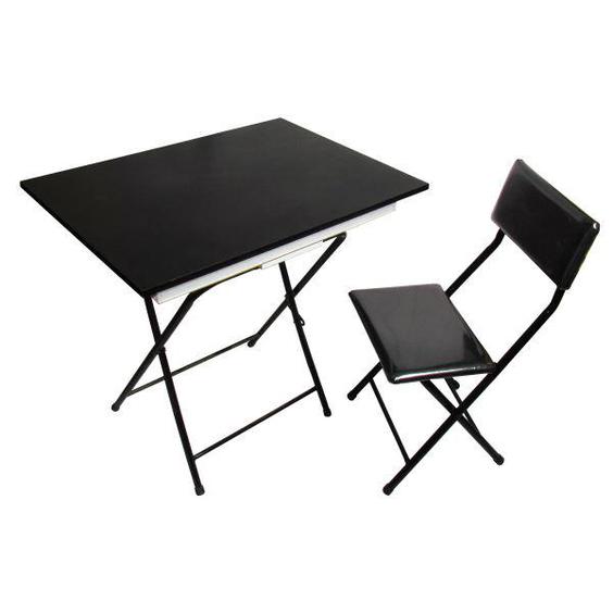 ست میز تحریر و صندلی میزیمو مدل باکسدار تاشو کد 9204|دیجی‌کالا