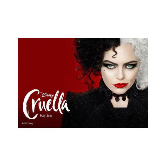  کارت پستال بادکنک آبی طرح کروئلا مدل Cruella1|دیجی‌کالا