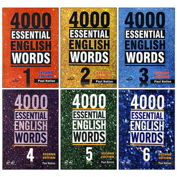 کتاب 4000 Essential English Words اثر Paul Nation انتشارات Compass Publishing شش جلدی|دیجی‌کالا