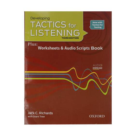 کتاب Developing Tactics For Listening Third Edition اثر Jack C. Richards and Grant Trew انتشارات آکسفورد|دیجی‌کالا