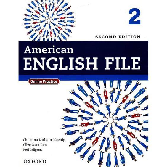 کتاب 2 American English File اثر کریستینا لاثام - دو جلدی|دیجی‌کالا