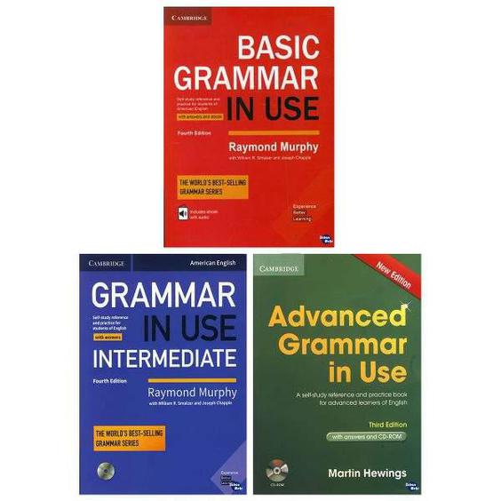 کتاب Grammar in use اثر جمعی از نویسندگان انتشارات زبان مهر 3 جلدی|دیجی‌کالا