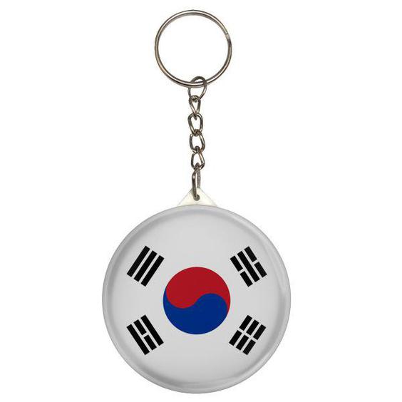 جاکلیدی طرح پرچم کشور کره جنوبی مدل S12410|دیجی‌کالا