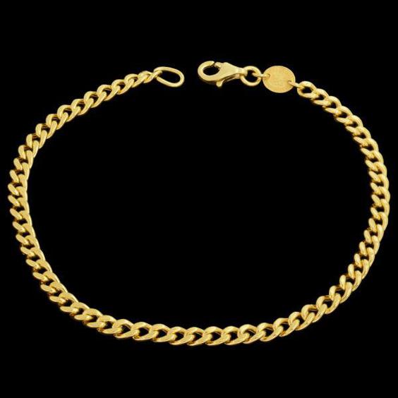 دستبند طلا 18 عیار زنانه طلای مستجابی مدل گلستانه کد 67031|دیجی‌کالا