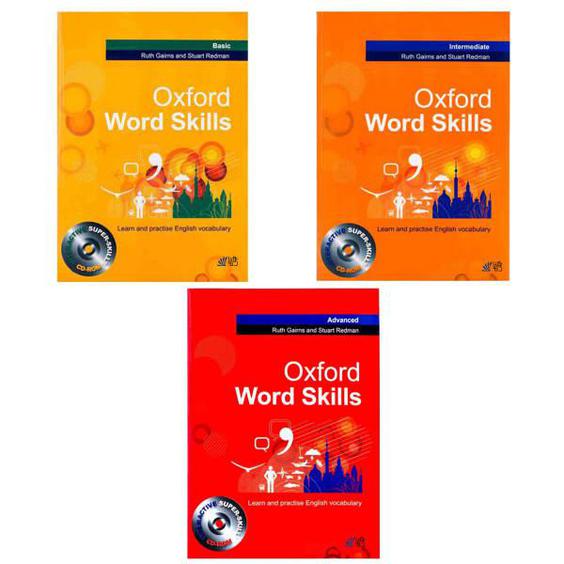 کتاب Oxford Word Skills اثر Ruth Gairns And Stuart Redman انتشارات رهنما 3 جلدی|دیجی‌کالا