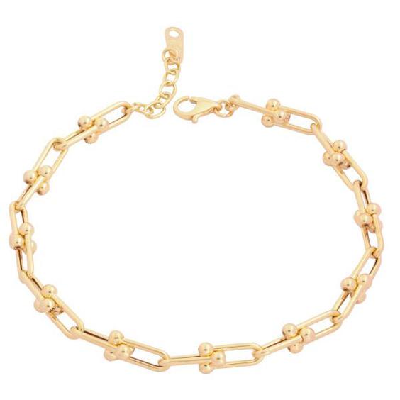 دستبند  طلا 18 عیار زنانه طلای مستجابی مدل تیفانی کد S1|دیجی‌کالا