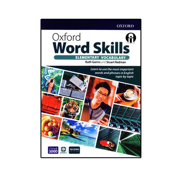 کتاب Oxford Word Skills Elementary Vocabulary Second Edition اثر Ruth Gairns And Stuart Redman انتشارات الوندپویان|دیجی‌کالا