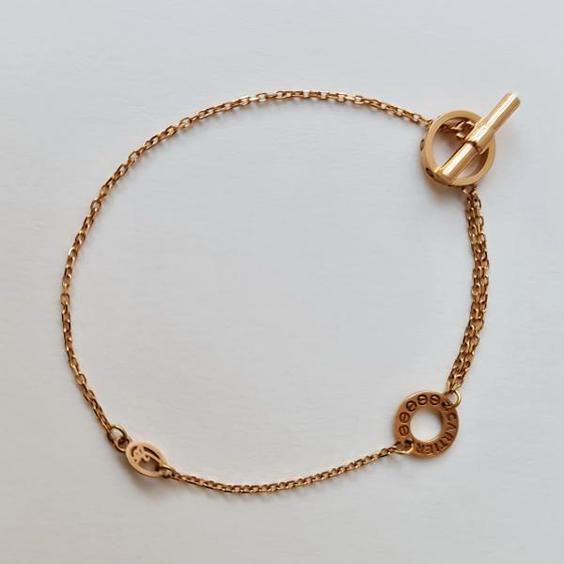 دستبند طلا 18 عیار زنانه مدل D00105|دیجی‌کالا