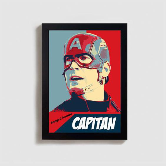 تابلو مدل مارول اونجرز کاپیتان marvel avengers captain BL74|دیجی‌کالا