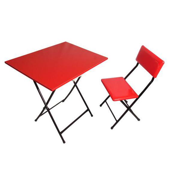 ست میز تحریر و صندلی میزیمو مدل باکسدار تاشو کد 9207|دیجی‌کالا
