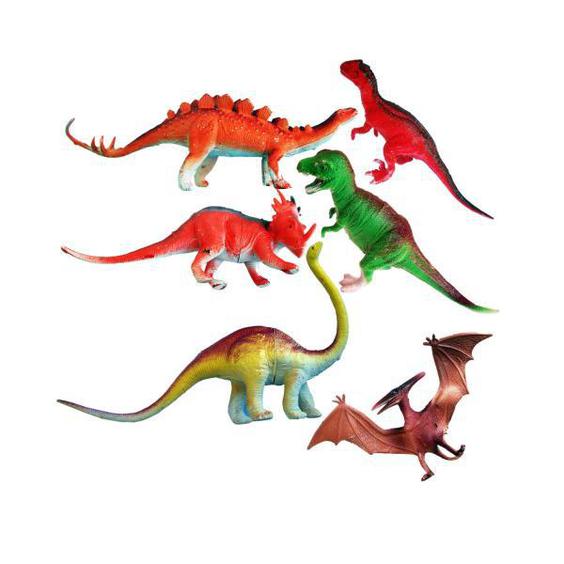فیگور مدل دایناسور مجموعه 6 عددی|دیجی‌کالا