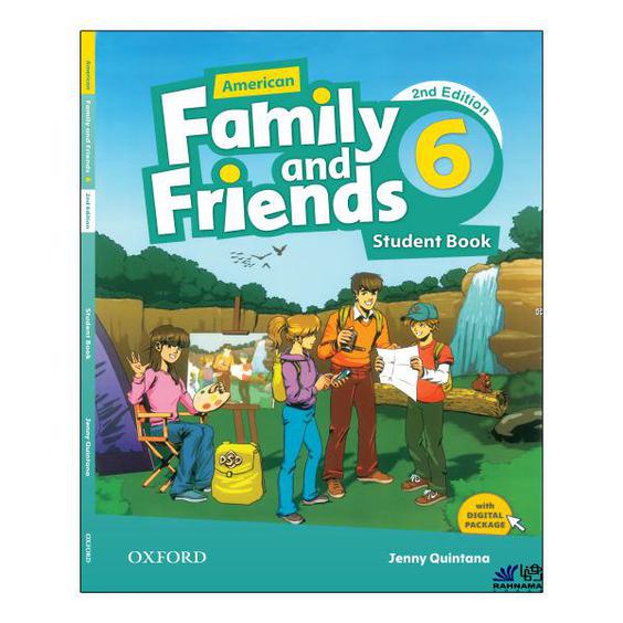 کتاب AMERICAN FAMILY AND FRIENDS 6 اثر JENNY QUINTANA انتشارات رهنما|دیجی‌کالا