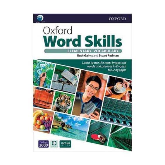 کتاب Oxford word skill Elementary vocabulary اثر Ruth Gairns and Stuart Redman انتشارات دنیای زبان|دیجی‌کالا
