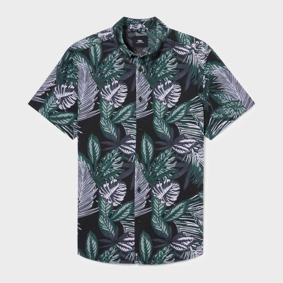 پیراهن آستین کوتاه مردانه سی اند ای مدل هاوایی CA1|دیجی‌کالا