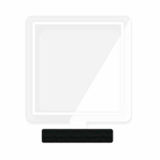 چراغ رومیزی مدل ریموت دار SQUARE-GL_WHT-GLASS|دیجی‌کالا