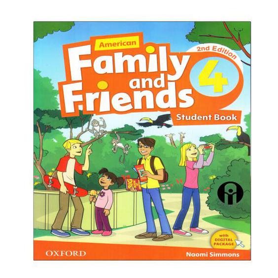  کتاب Family and Friends 4 اثر Naomi Simmons انتشارات الوندپویان|دیجی‌کالا