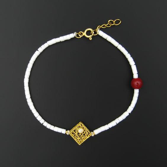 دستبند طلا 18 عیار زنانه مانچو مدل bfgs016|دیجی‌کالا