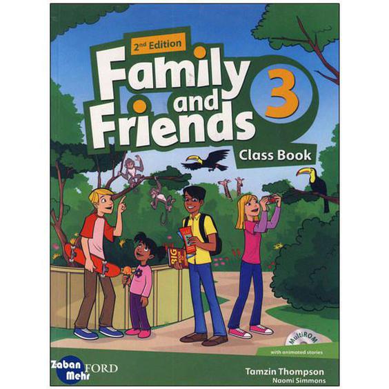 کتاب Family and Friends 3 British Second Edition اثر جمعی از نویسندگان انتشارات زبان مهر|دیجی‌کالا