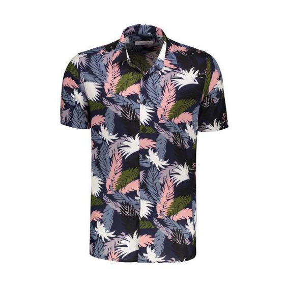 پیراهن آستین کوتاه مردانه مدل هاوایی پر کد H-par|دیجی‌کالا
