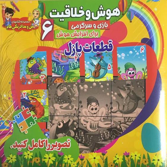 کتاب قطعات پازل برای افزایش هوش اثر سید علیرضا فاخر انتشارات آسمان علم|دیجی‌کالا