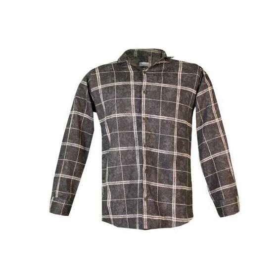 پیراهن آستین بلند مردانه مدل چهارخانه آبرنگی کد 102-11|دیجی‌کالا
