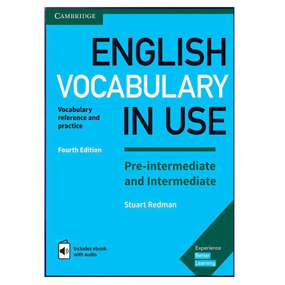 کتاب English Vocabulary In Use Pre-Intermediate and Intermediate اثر Stuart Redman انتشارات هدف نوین|دیجی‌کالا