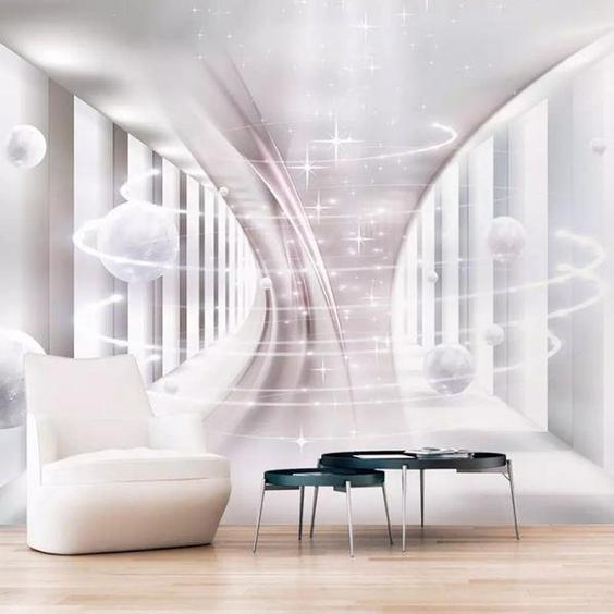 پوستر دیواری سه بعدی مدل گوی سفید DRVF1040|دیجی‌کالا