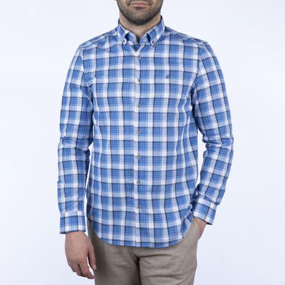 پیراهن آستین بلند مردانه ال سی من مدل 100479-180|دیجی‌کالا