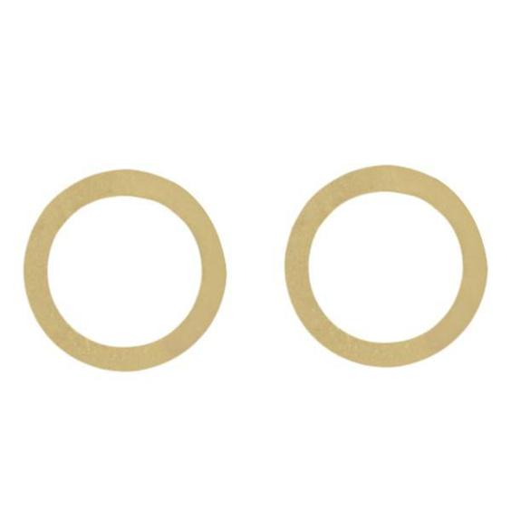 گوشواره طلا 18 عیار زنانه قیراط طرح دایره کد GH3966|دیجی‌کالا