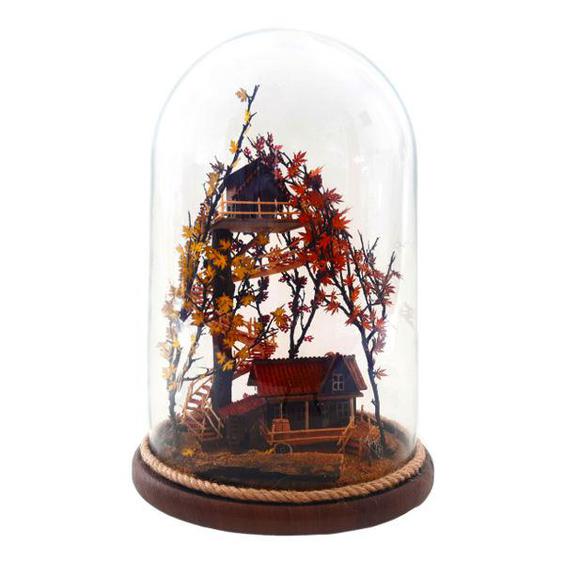 چراغ خواب هانسل وود مدل کلبه رویایی فصل پاییز کد 30cm|دیجی‌کالا