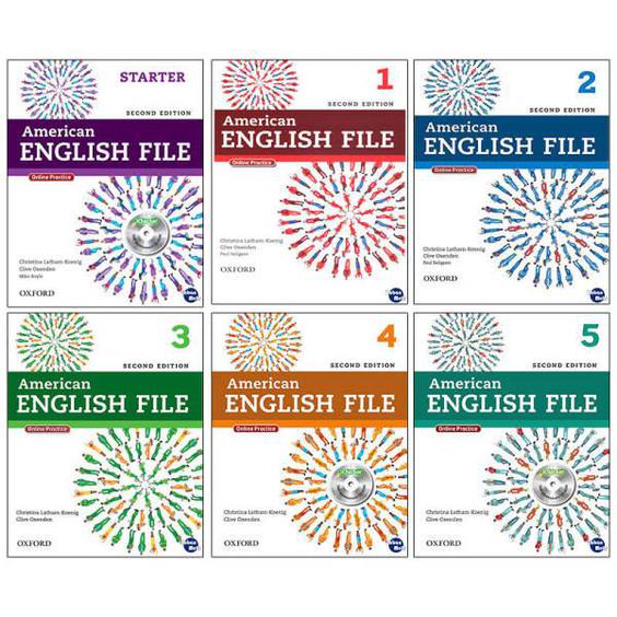 کتاب American English File اثر جمعی از نویسندگان انتشارات زبان مهر 6 جلدی|دیجی‌کالا