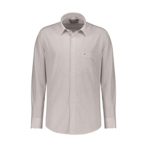 پیراهن آستین بلند مردانه ال سی من مدل 02181290-gray 402|دیجی‌کالا