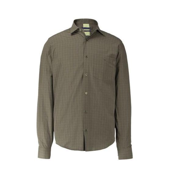 پیراهن آستین بلند مردانه الفردو مدل چهارخانه 2210210|دیجی‌کالا