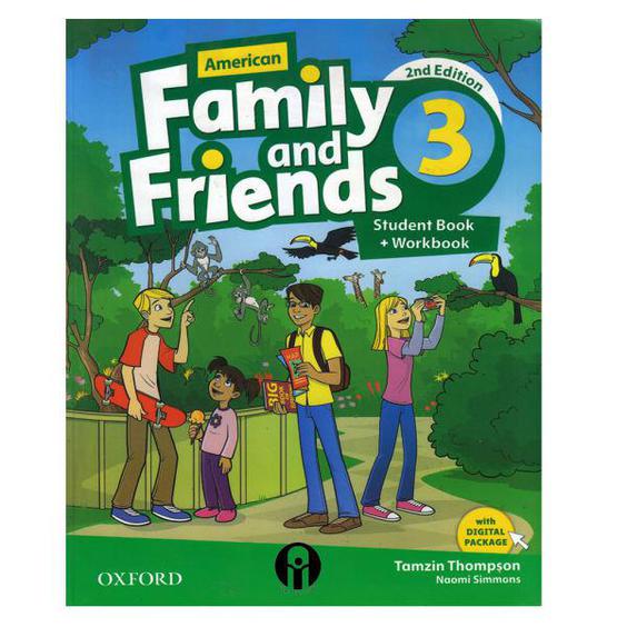  کتاب Family and Friends 3 اثر Tamzin Thompson and Naomi Simmons انتشارات الوندپویان|دیجی‌کالا
