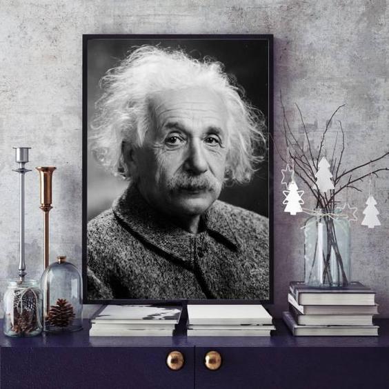 تابلو بکلیت طرح آلبرت انیشتین مدل B6968|دیجی‌کالا