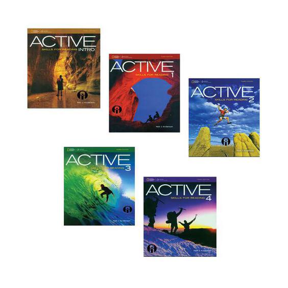 کتاب Active Skills For Reading اثر Neil J Anderson انتشارات الوندپویان پنج جلدی|دیجی‌کالا